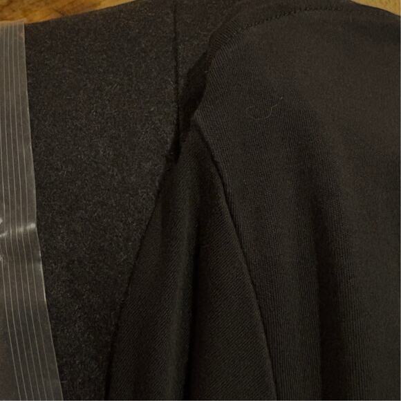 Theory Belvin Coat Mens Size Medium Black Wool Cashmere Blend Preppy Career - Picture 15 of 15